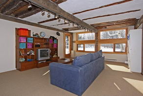 Lower Level Family Room with Walk-out - Country homes for sale and luxury real estate including horse farms and property in the Caledon and King City areas near Toronto